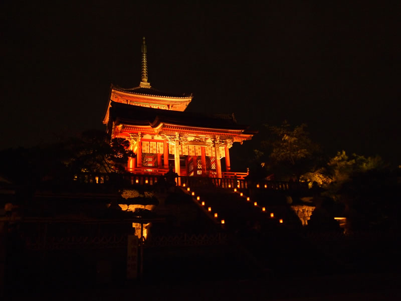 清水寺　夜の特別拝観